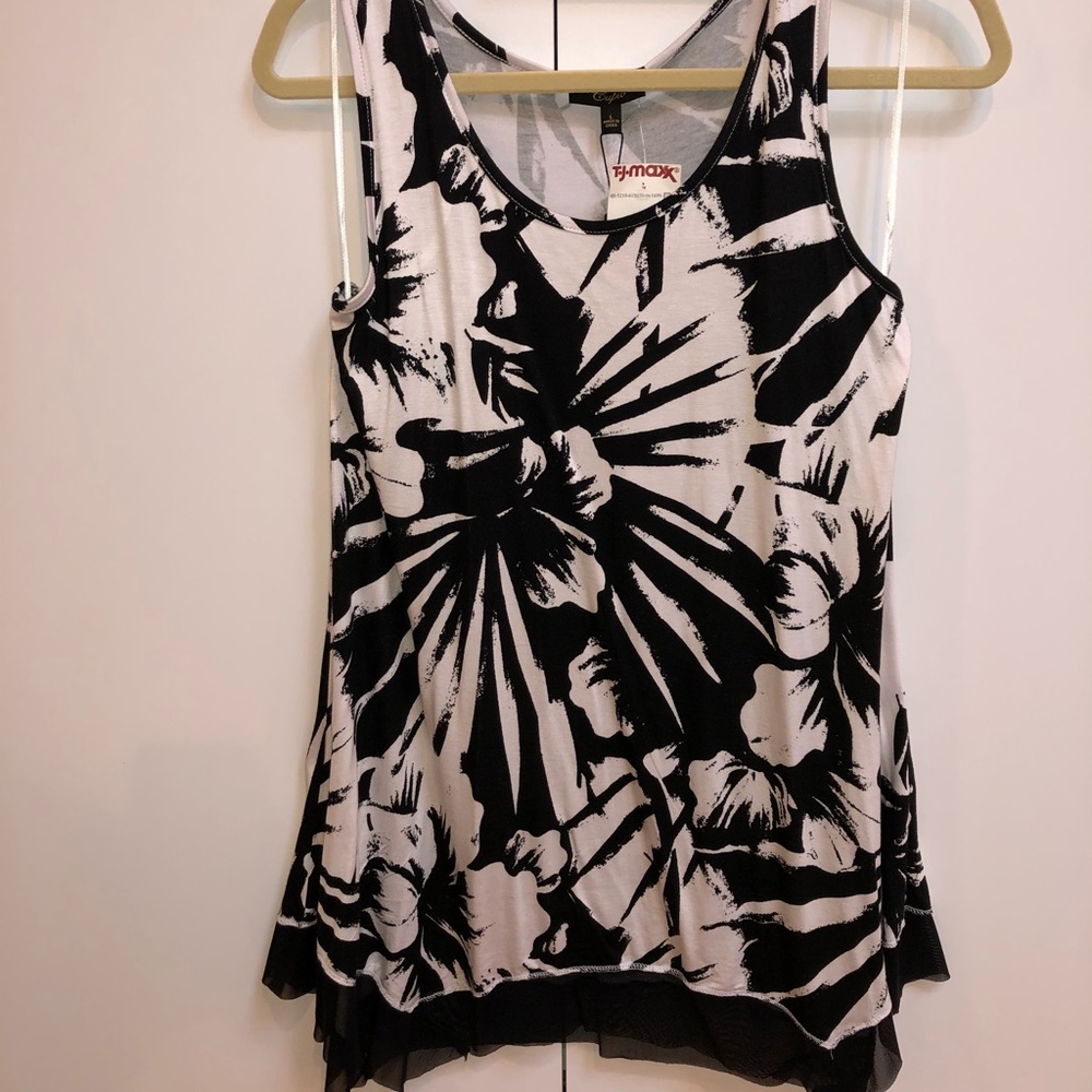 Patterned Tank Top